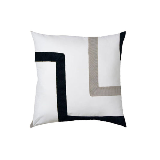 Zenobia  - Set of 4 Pieces | Cotton Linen Fabric | Crewel Embroidered | Pillow/Cushion Cover Set | With or Without Insert
