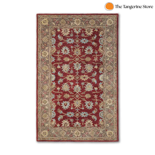 Handcrafted Rug/Carpet | Pure Wool | Hand Tufted | High Pile | High Density | Yarn Dyed