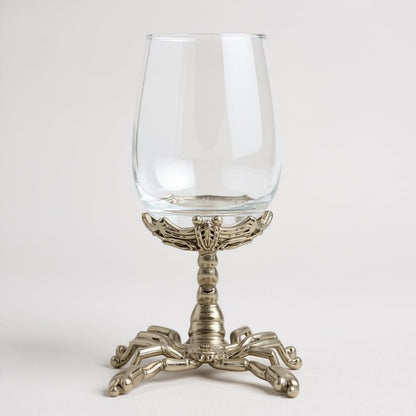 Set of 4 Scorpion Wine Glasses