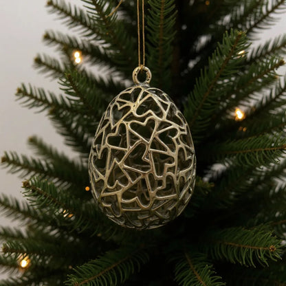 Antique Gold Christmas Ornaments – Vintage Holiday Baubles (Set 2)
