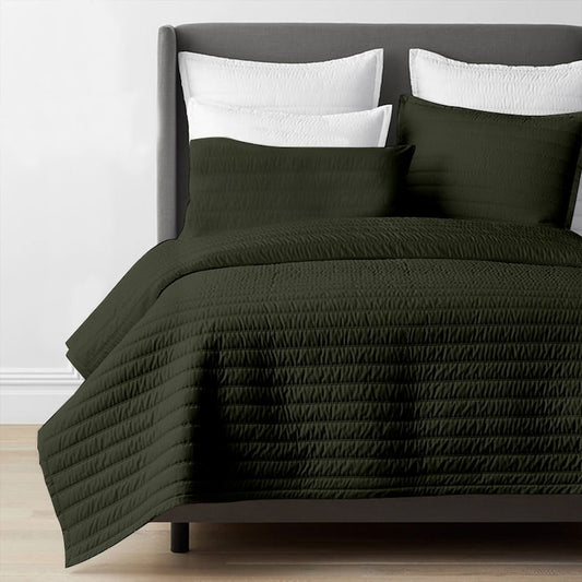 Channel stitch - Pure Cotton Sateen Quilt Sets
