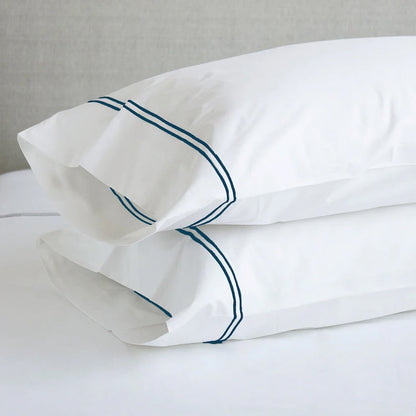 Tracks - Cotton Sateen Embroidered Edge Duvet Cover Sets