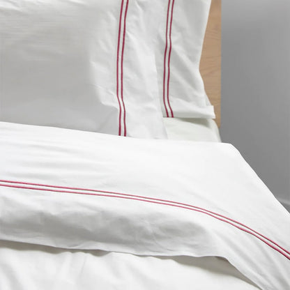 Tracks - Cotton Sateen Embroidered Edge Duvet Cover Sets