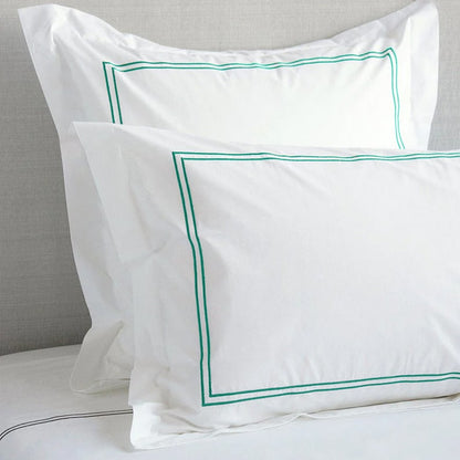 Tracks - Cotton Sateen Embroidered Edge Duvet Cover Sets