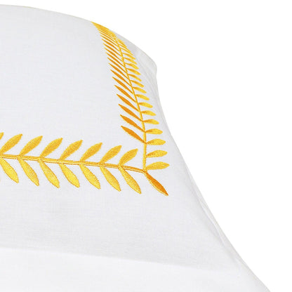 Ash Tree - Cotton Sateen Embroidered Edge Duvet Cover Sets
