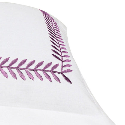 Ash Tree - Cotton Sateen Embroidered Edge Duvet Cover Sets