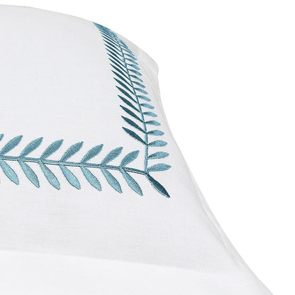 Ash Tree - Cotton Sateen Embroidered Edge Duvet Cover Sets