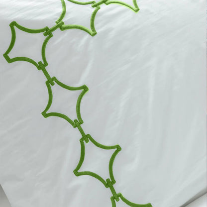Links - Pure Linen Embroidered Edge Duvet Cover Sets