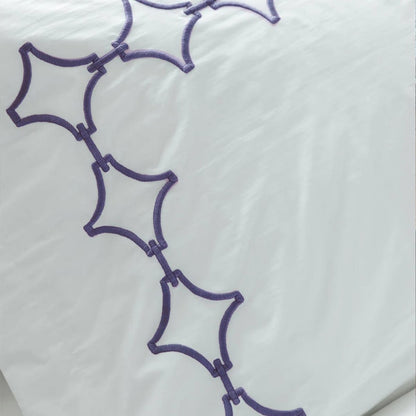 Links - Cotton Sateen Embroidered Edge Duvet Cover Sets