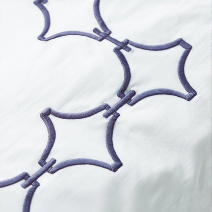 Links - Cotton Sateen Embroidered Edge Duvet Cover Sets