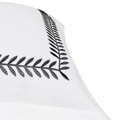 Ash Tree - Cotton Sateen Embroidered Edge Duvet Cover Sets