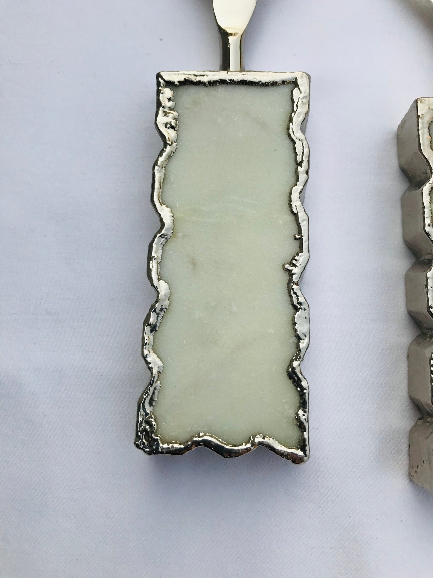 Set of 3 White Marble Bottle Openers