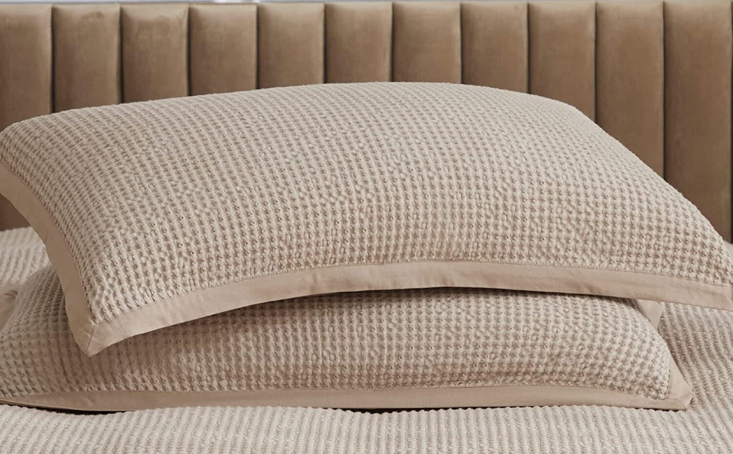 Waffle Weave Pure Cotton Duvet Cover Sets