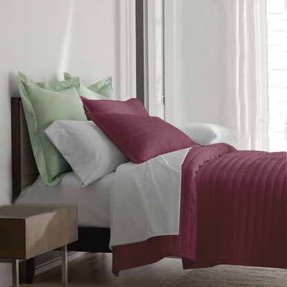 Channel stitch - Linen Cotton Quilt Sets