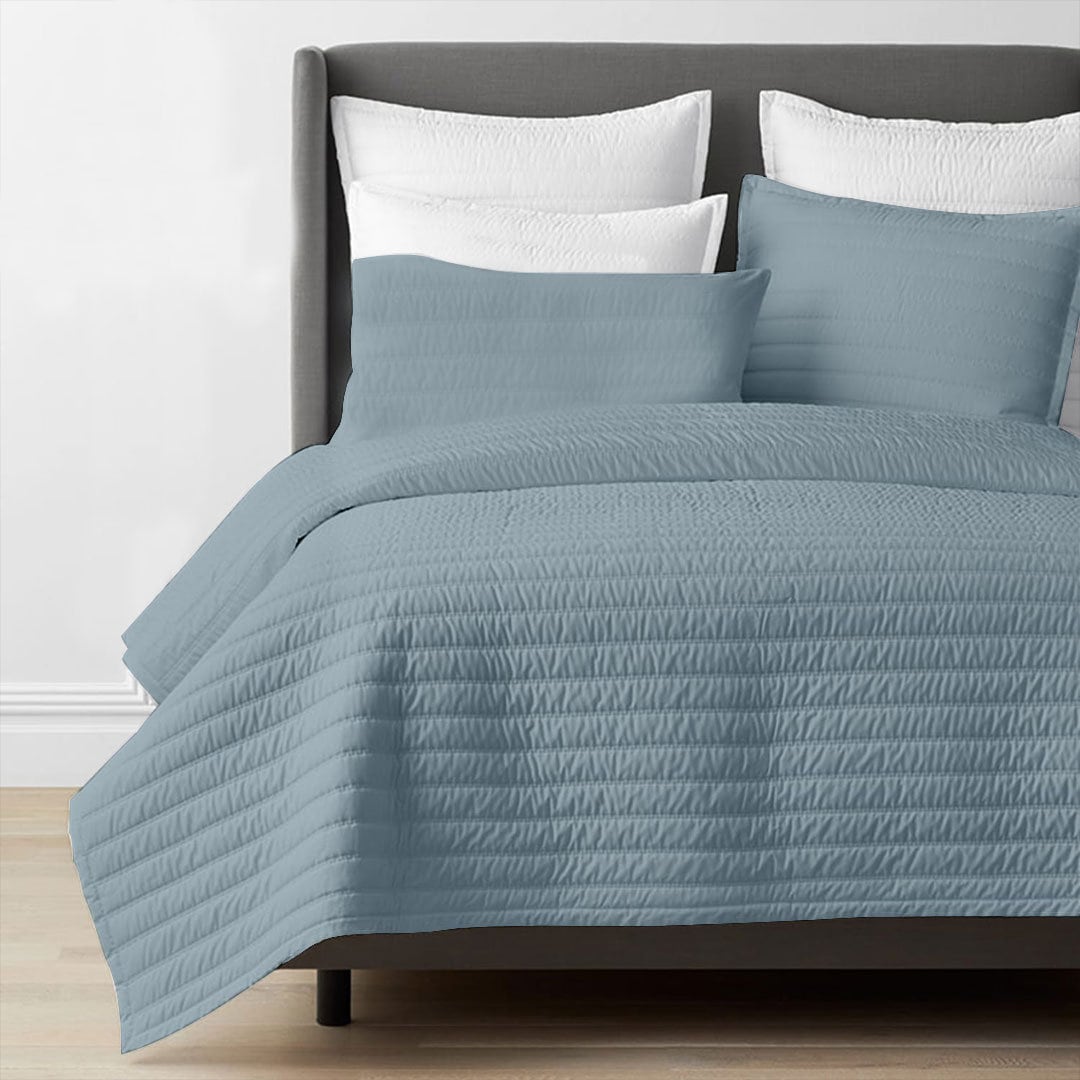 Channel stitch - Pure Cotton Sateen Quilt Sets
