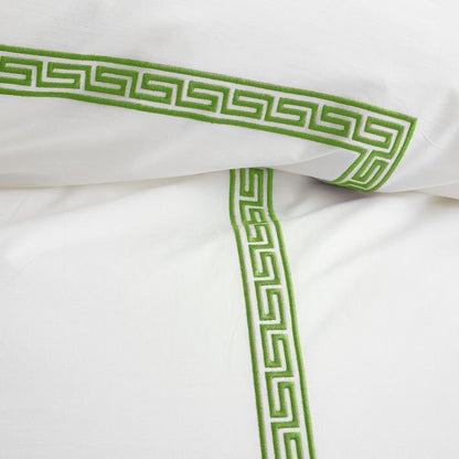 Maze - Cotton Sateen Embroidered Edge Duvet Cover Sets