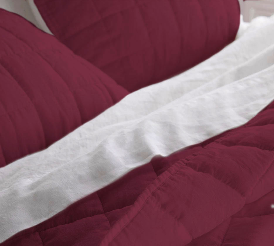 Box stitch - Pure Cotton Sateen Quilt Sets