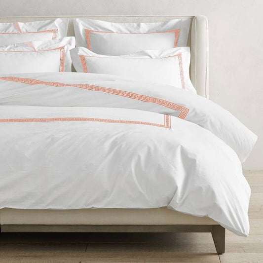 Maze - Cotton Sateen Embroidered Edge Duvet Cover Sets