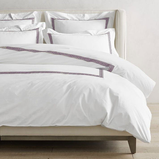 Maze - Pure Linen Embroidered Edge Duvet Cover Sets