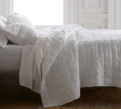 Box stitch - Pure Cotton Sateen Quilt Sets