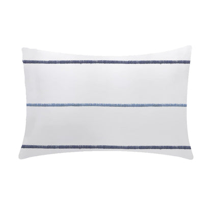 Seraphina - 3 Piece Crewel Embroidered Duvet Set | Linen Cotton Mix | Embroidered Duvet Cover with Embroidered Pillowcases | Handmade | Soft