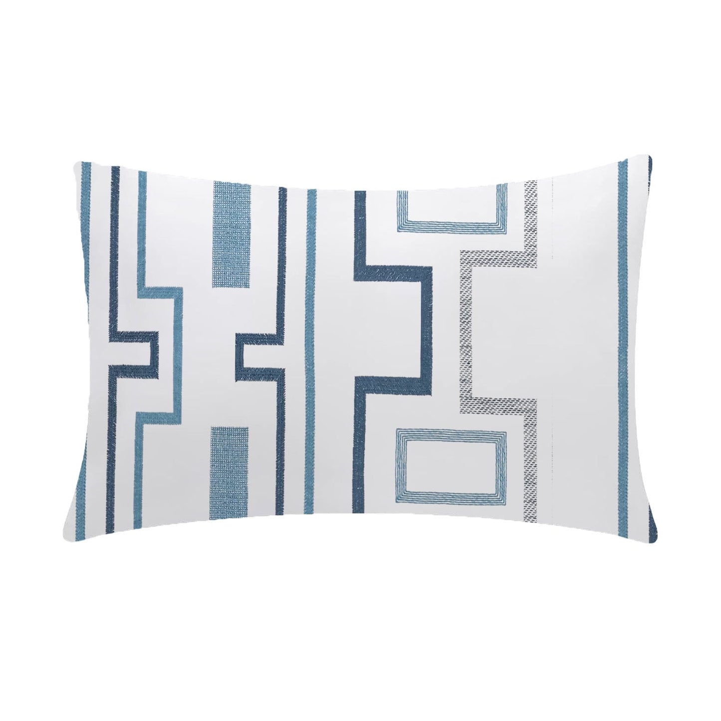 Elowen - 3 Piece Crewel Embroidered Duvet Set | Linen Cotton Mix | Embroidered Duvet Cover with Embroidered Pillowcases | Handmade | Soft
