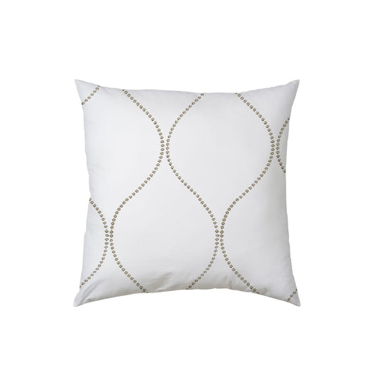 Amara - Set of 4 Pieces | Cotton Linen Fabric | Crewel Embroidered | Pillow/Cushion Cover Set | With or Without Insert