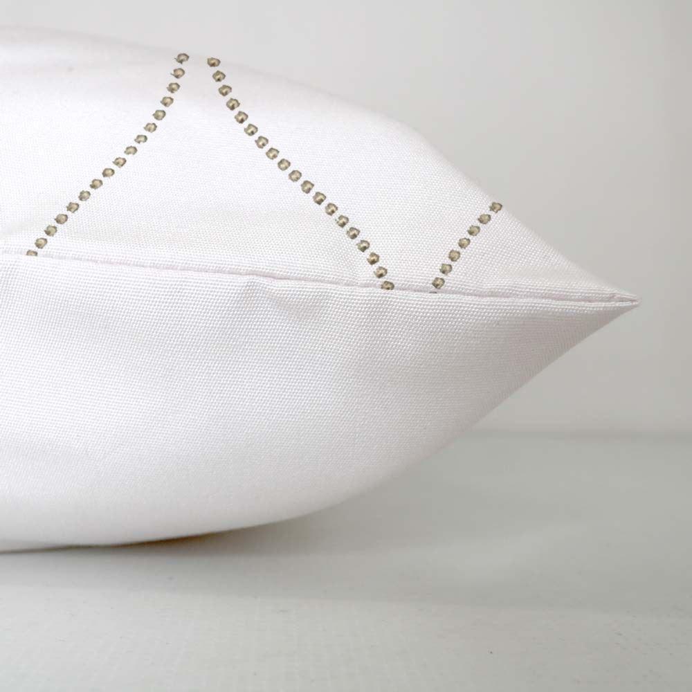 Amara - Set of 4 Pieces | Cotton Linen Fabric | Crewel Embroidered | Pillow/Cushion Cover Set | With or Without Insert