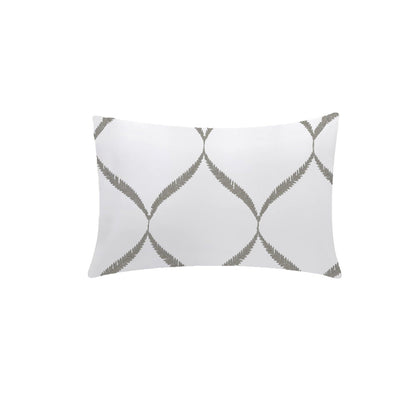 Calliope - 3 Piece Crewel Embroidered Duvet Set | Linen Cotton Mix | Embroidered Duvet Cover with Embroidered Pillowcases | Handmade | Soft