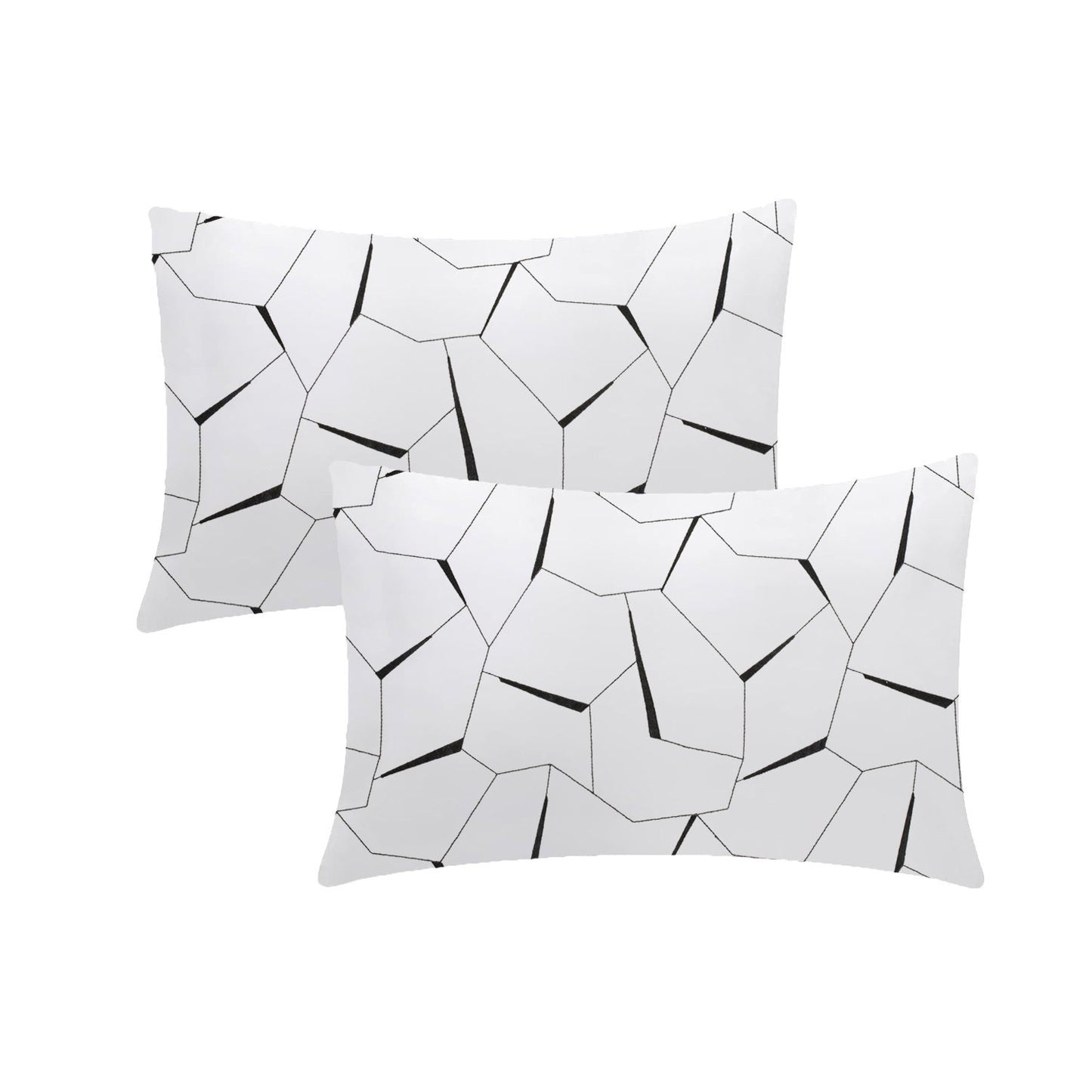 Nia - 3 Piece Crewel Embroidered Duvet Set | Linen Cotton Mix | Embroidered Duvet Cover with Embroidered Pillowcases | Handmade | Soft