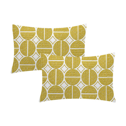 Ariadne  - Set of 4 Pieces | Cotton Linen Fabric | Crewel Embroidered | Pillow/Cushion Cover Set | With or Without Insert