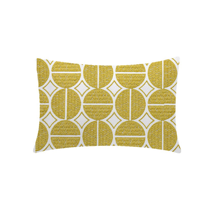 Ariadne  - Set of 4 Pieces | Cotton Linen Fabric | Crewel Embroidered | Pillow/Cushion Cover Set | With or Without Insert