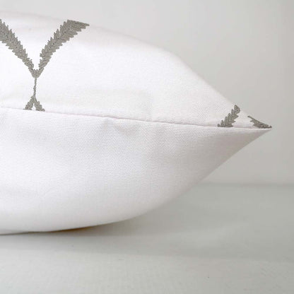 Calliope  - Set of 4 Pieces | Cotton Linen Fabric | Crewel Embroidered | Pillow/Cushion Cover Set | With or Without Insert
