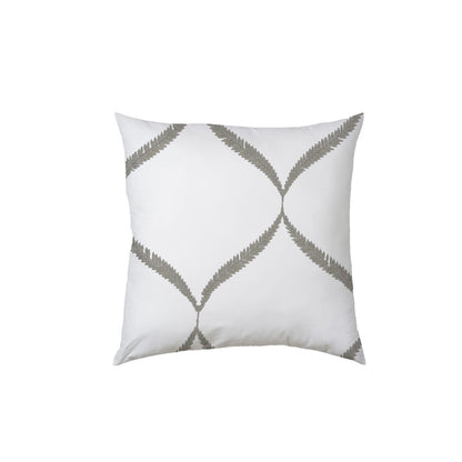 Calliope  - Set of 4 Pieces | Cotton Linen Fabric | Crewel Embroidered | Pillow/Cushion Cover Set | With or Without Insert