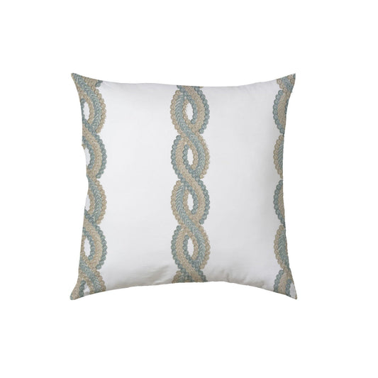 Eleni  - Set of 4 Pieces | Cotton Linen Fabric | Crewel Embroidered | Pillow/Cushion Cover Set | With or Without Insert