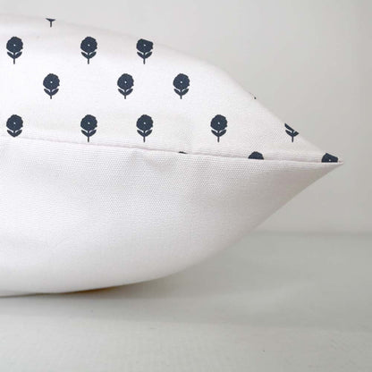 Kyra  - Set of 4 Pieces | Cotton Linen Fabric | Crewel Embroidered | Pillow/Cushion Cover Set | With or Without Insert