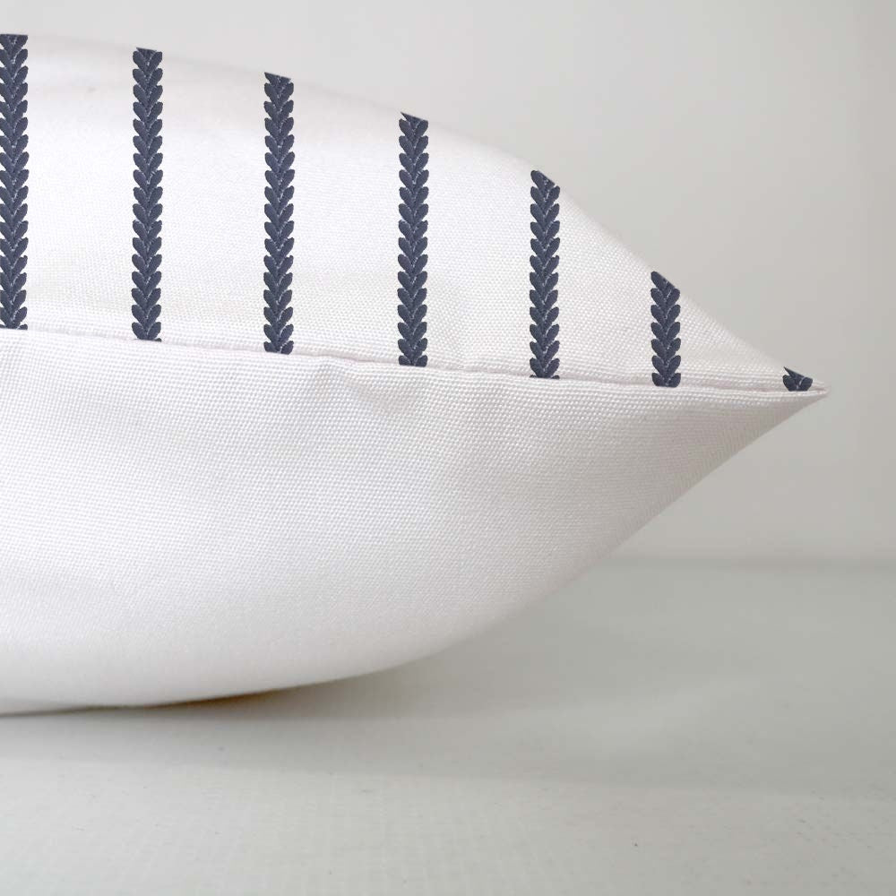 Daphne  - Set of 4 Pieces | Cotton Linen Fabric | Crewel Embroidered | Pillow/Cushion Cover Set | With or Without Insert