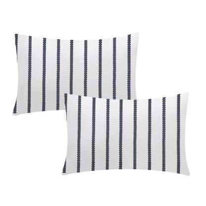 Daphne  - Set of 4 Pieces | Cotton Linen Fabric | Crewel Embroidered | Pillow/Cushion Cover Set | With or Without Insert