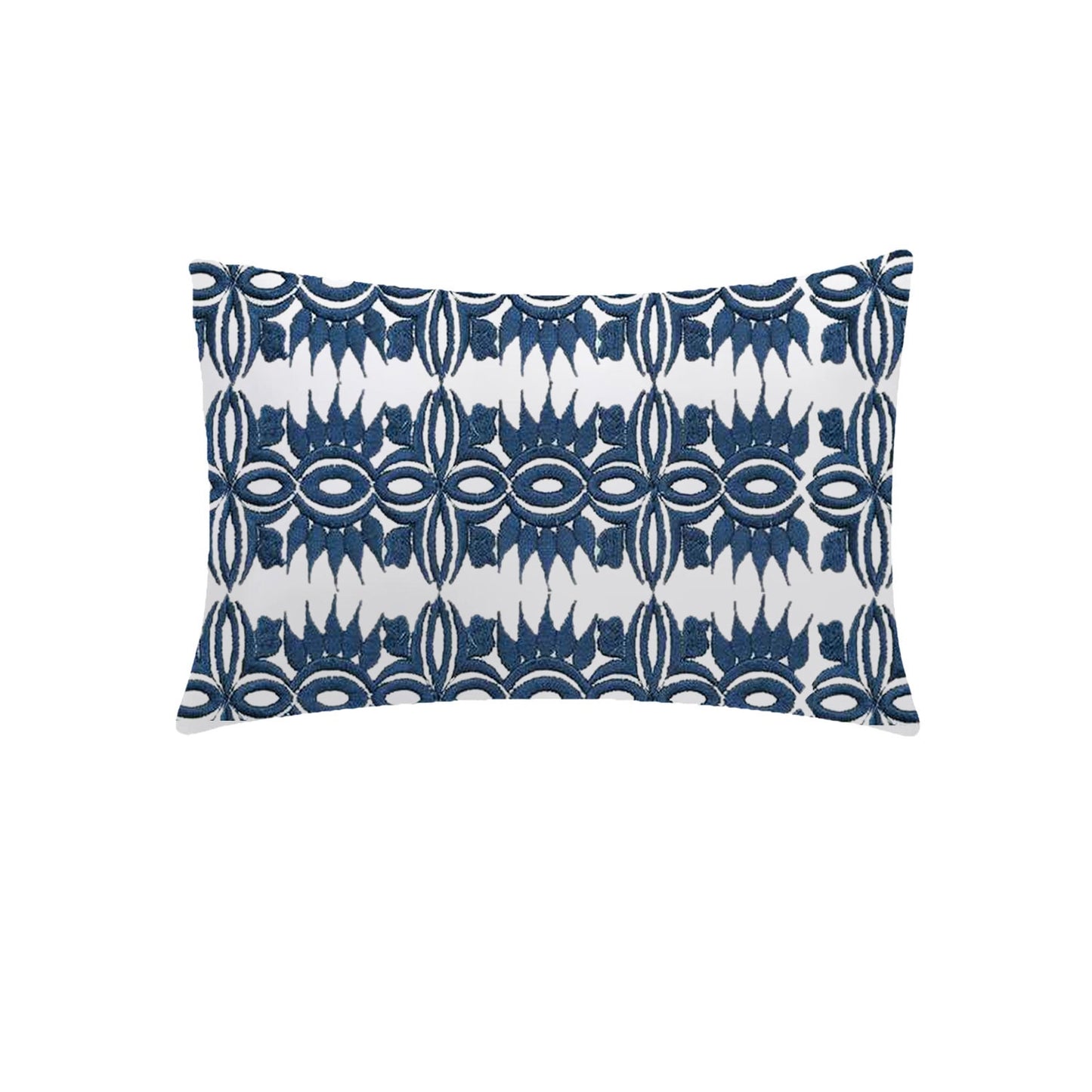 Elektra  - Set of 4 Pieces | Cotton Linen Fabric | Crewel Embroidered | Pillow/Cushion Cover Set | With or Without Insert