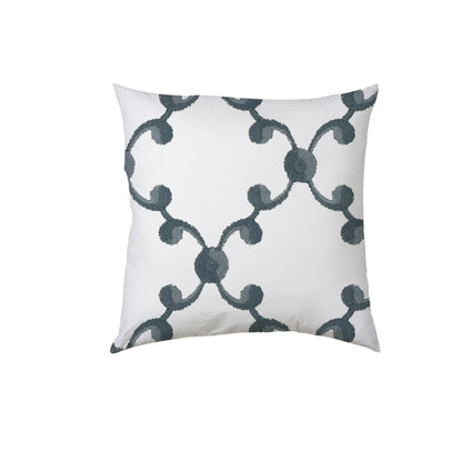Alethea  - Set of 4 Pieces | Cotton Linen Fabric | Crewel Embroidered | Pillow/Cushion Cover Set | With or Without Insert