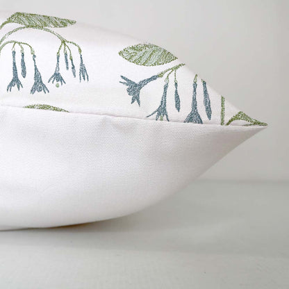 Iliana  - Set of 4 Pieces | Cotton Linen Fabric | Crewel Embroidered | Pillow/Cushion Cover Set | With or Without Insert