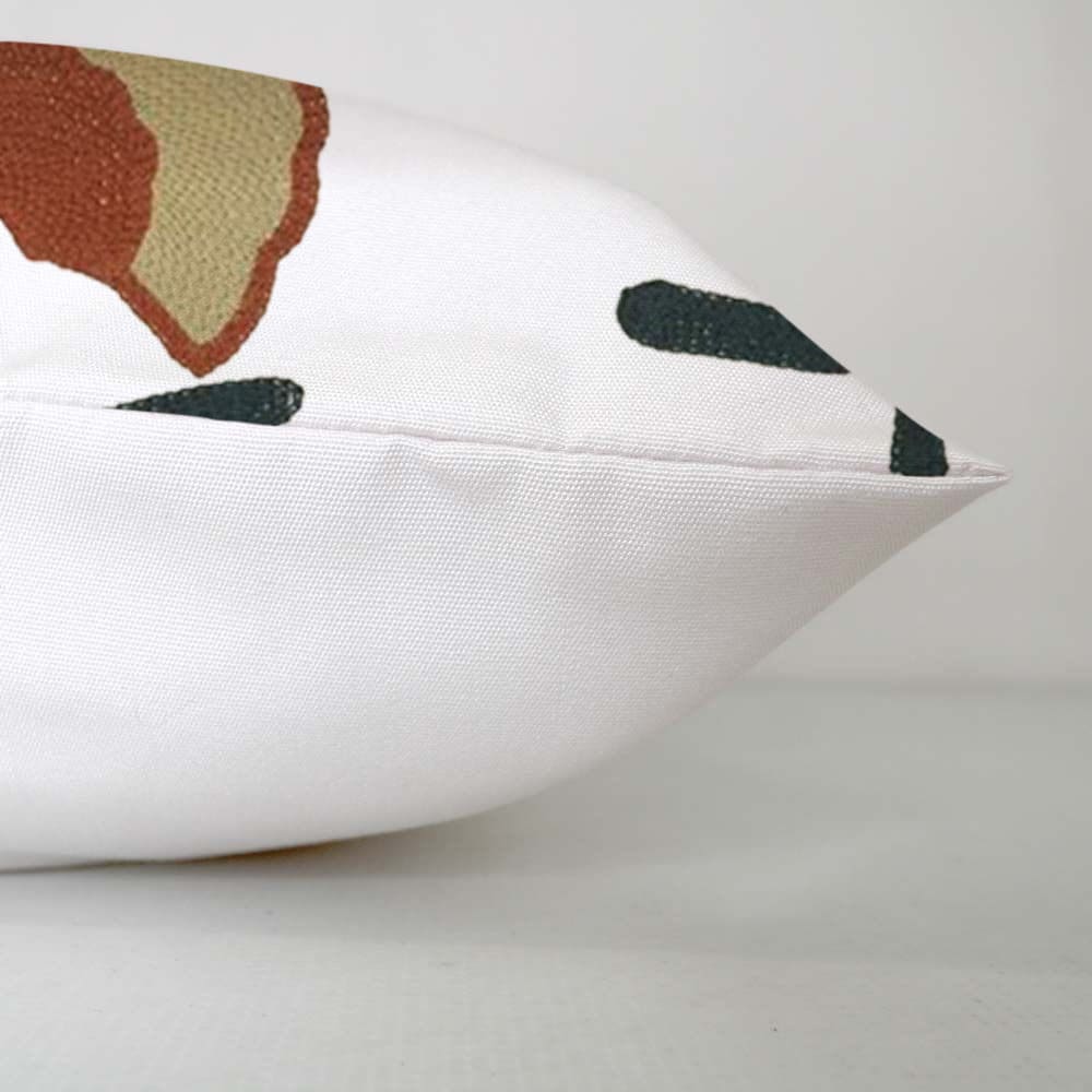 Thea  - Set of 4 Pieces | Cotton Linen Fabric | Crewel Embroidered | Pillow/Cushion Cover Set | With or Without Insert