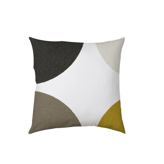Melina  - Set of 4 Pieces | Cotton Linen Fabric | Crewel Embroidered | Pillow/Cushion Cover Set | With or Without Insert