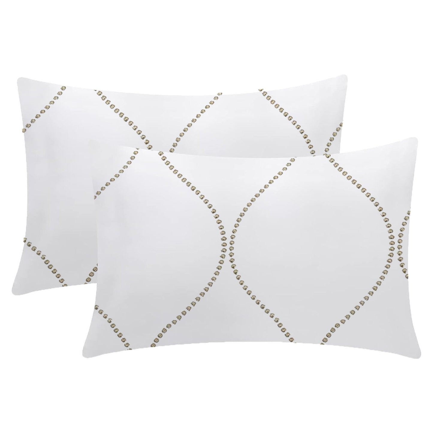 Amara - 3 Piece Crewel Embroidered Duvet Set | Linen Cotton Mix | Embroidered Duvet Cover with Embroidered Pillowcases | Handmade | Soft