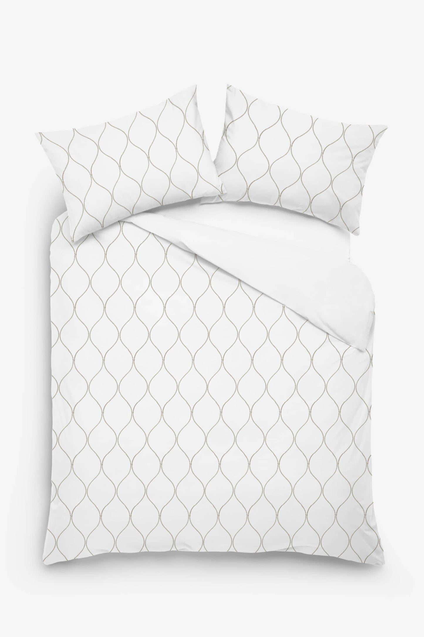 Amara - 3 Piece Crewel Embroidered Duvet Set | Linen Cotton Mix | Embroidered Duvet Cover with Embroidered Pillowcases | Handmade | Soft