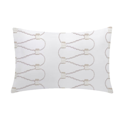 Vivienne - 3 Piece Crewel Embroidered Duvet Set | Linen Cotton Mix | Embroidered Duvet Cover with Embroidered Pillowcases | Handmade | Soft
