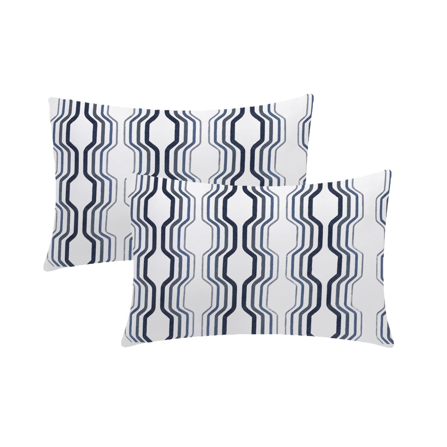 Isla - 3 Piece Crewel Embroidered Duvet Set | Linen Cotton Mix | Embroidered Duvet Cover with Embroidered Pillowcases | Handmade | Soft