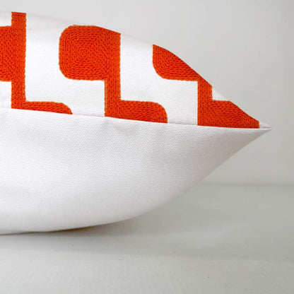 Liora - Set of 4 Pieces | Cotton Linen Fabric | Crewel Embroidered | Pillow/Cushion Cover Set | With or Without Insert