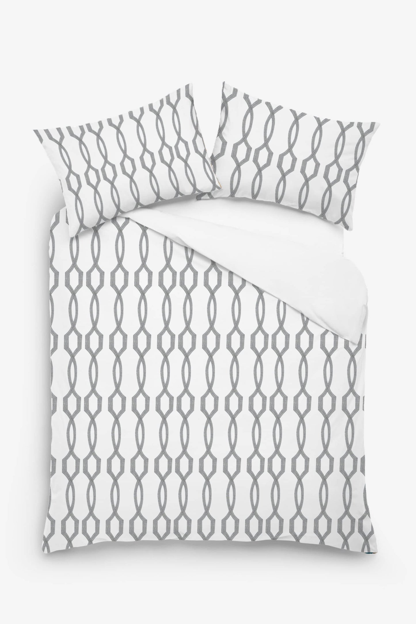 Athena - 3 Piece Crewel Embroidered Duvet Set | Linen Cotton Mix | Embroidered Duvet Cover with Embroidered Pillowcases | Handmade | Soft