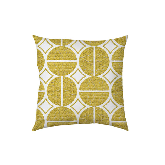 Ariadne  - Set of 4 Pieces | Cotton Linen Fabric | Crewel Embroidered | Pillow/Cushion Cover Set | With or Without Insert